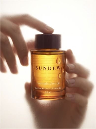 Glow oil in soft light