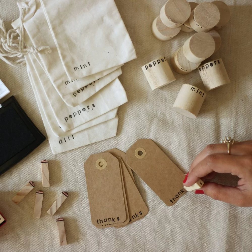 Stamped labels